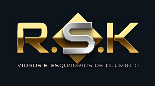 logotipo rsk vidraçaria