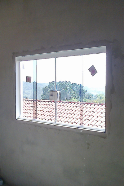 Janelas de vidro temperado