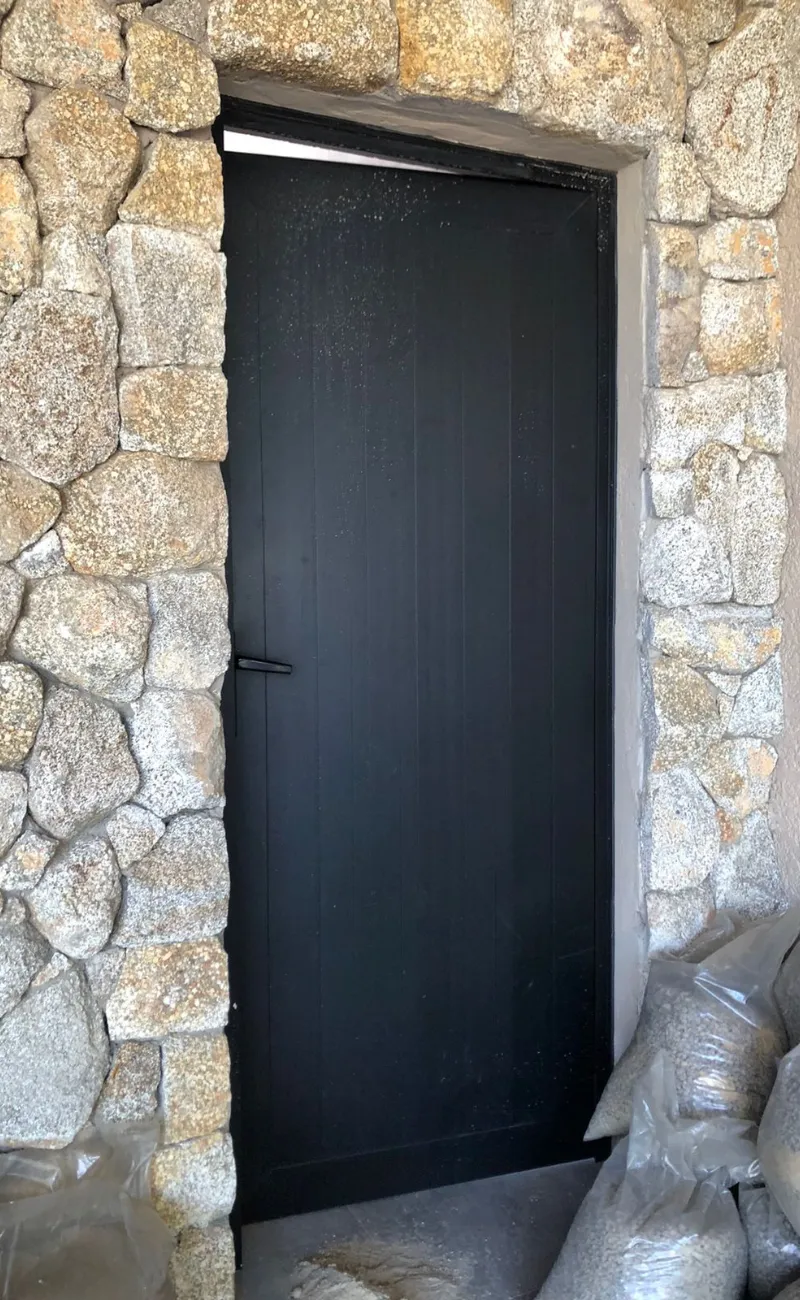 Porta de giro lambril