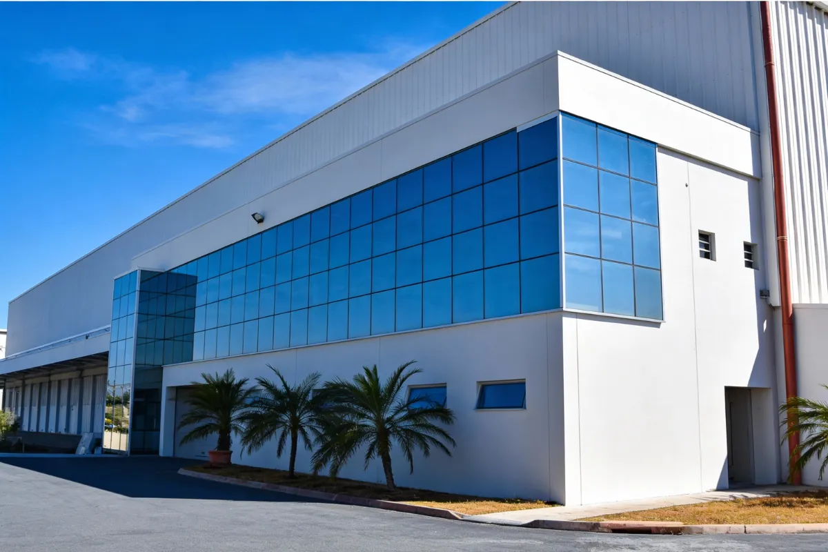 pele de vidro glazing comercio fachada glazing