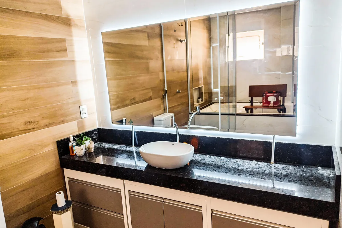 box de vidro box frontal box de canto espelho espelho led espelho bisote