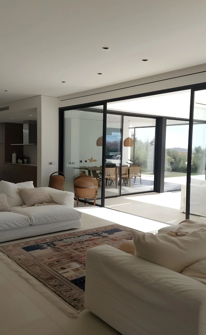 Porta max system vidro fume