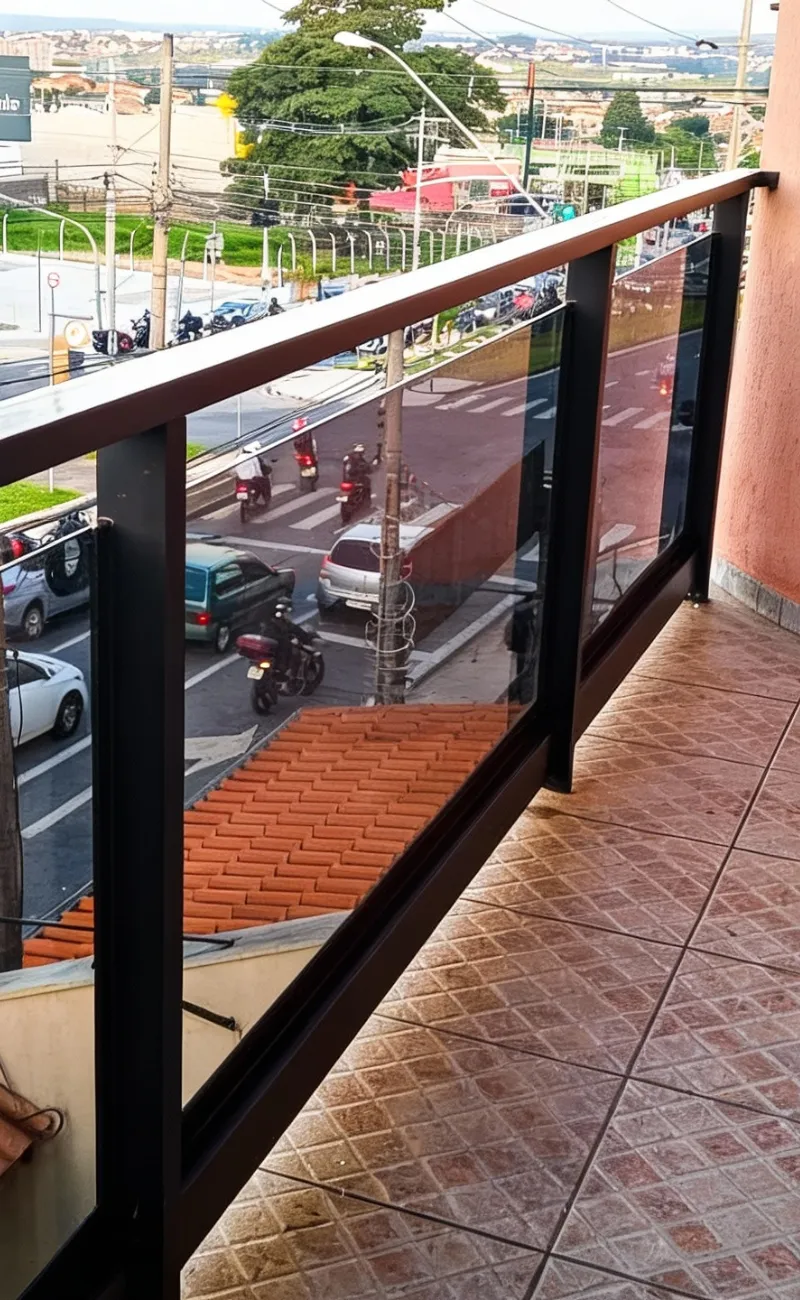 guarda-corpo tudo quadrado